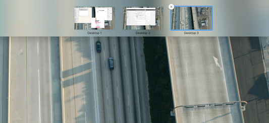 Working with Multiple Spaces on a Mac - Mission Control