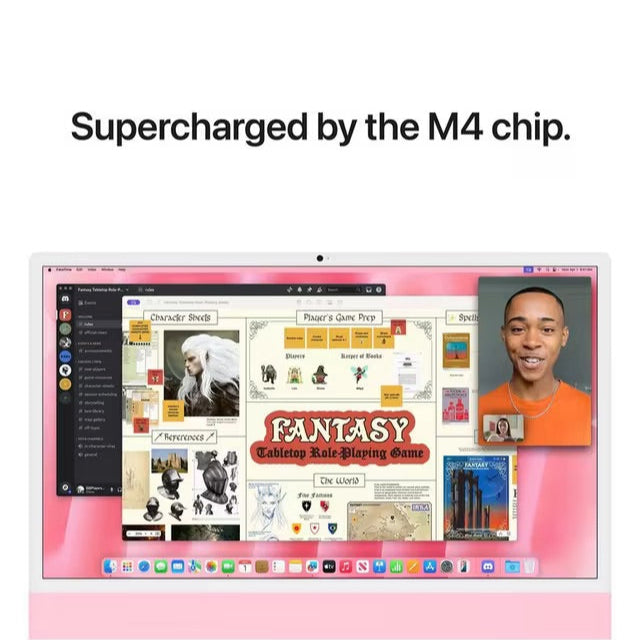 Apple 24" iMac with M4 Chip 10-core CPU and 10-core GPU