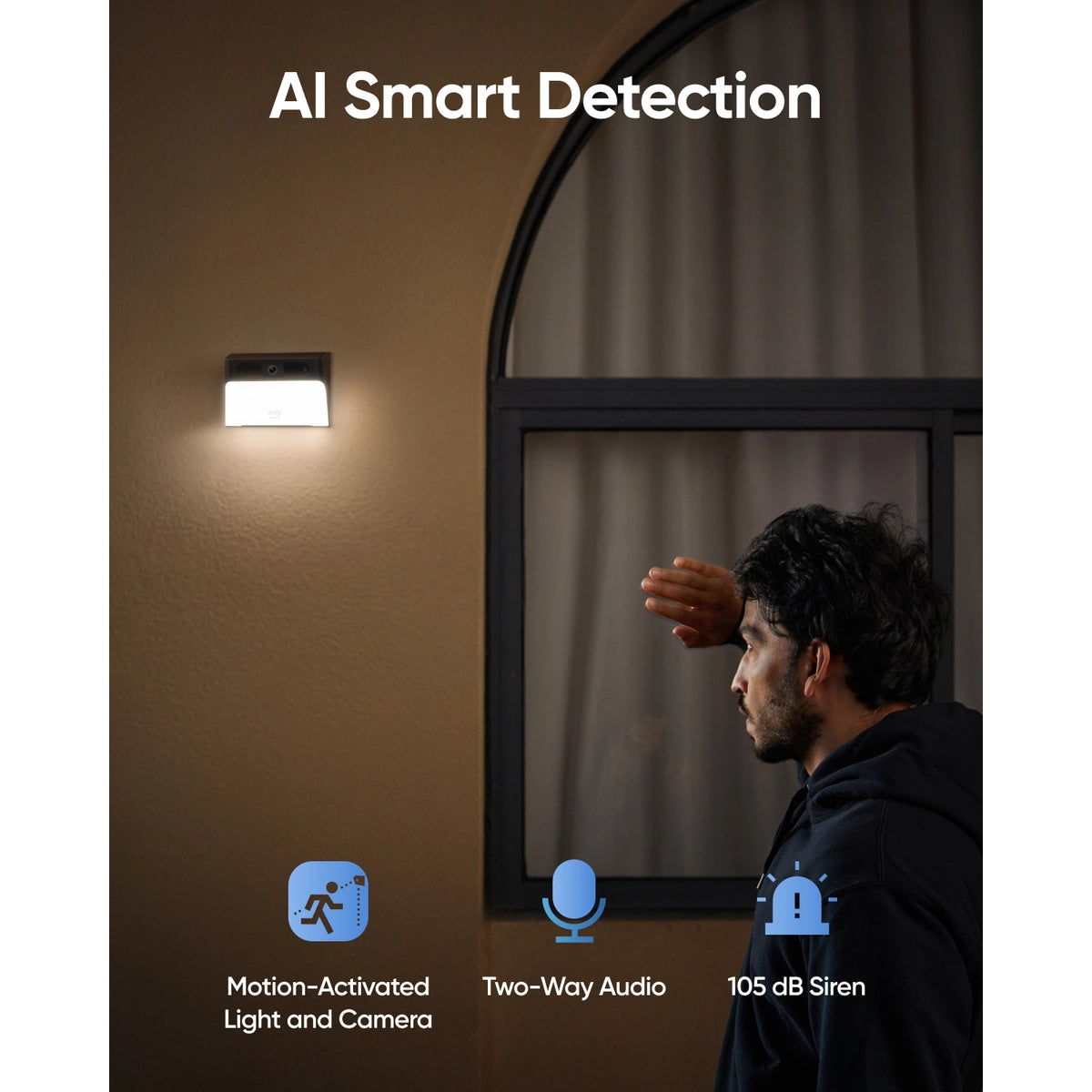 Eufy Solar Wall Light Cam S120