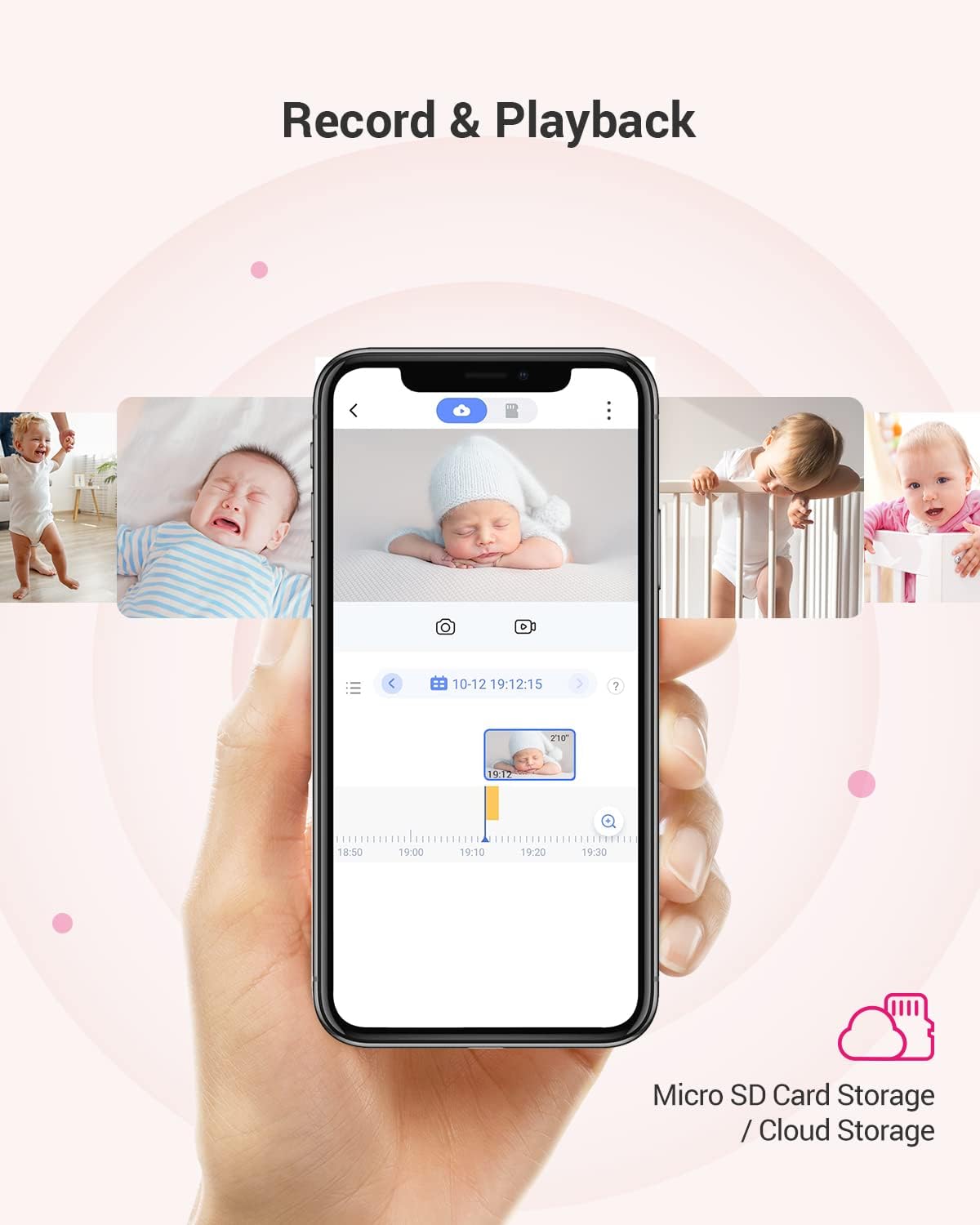 EZVIZ BM1 Battery Powered Baby Monitor