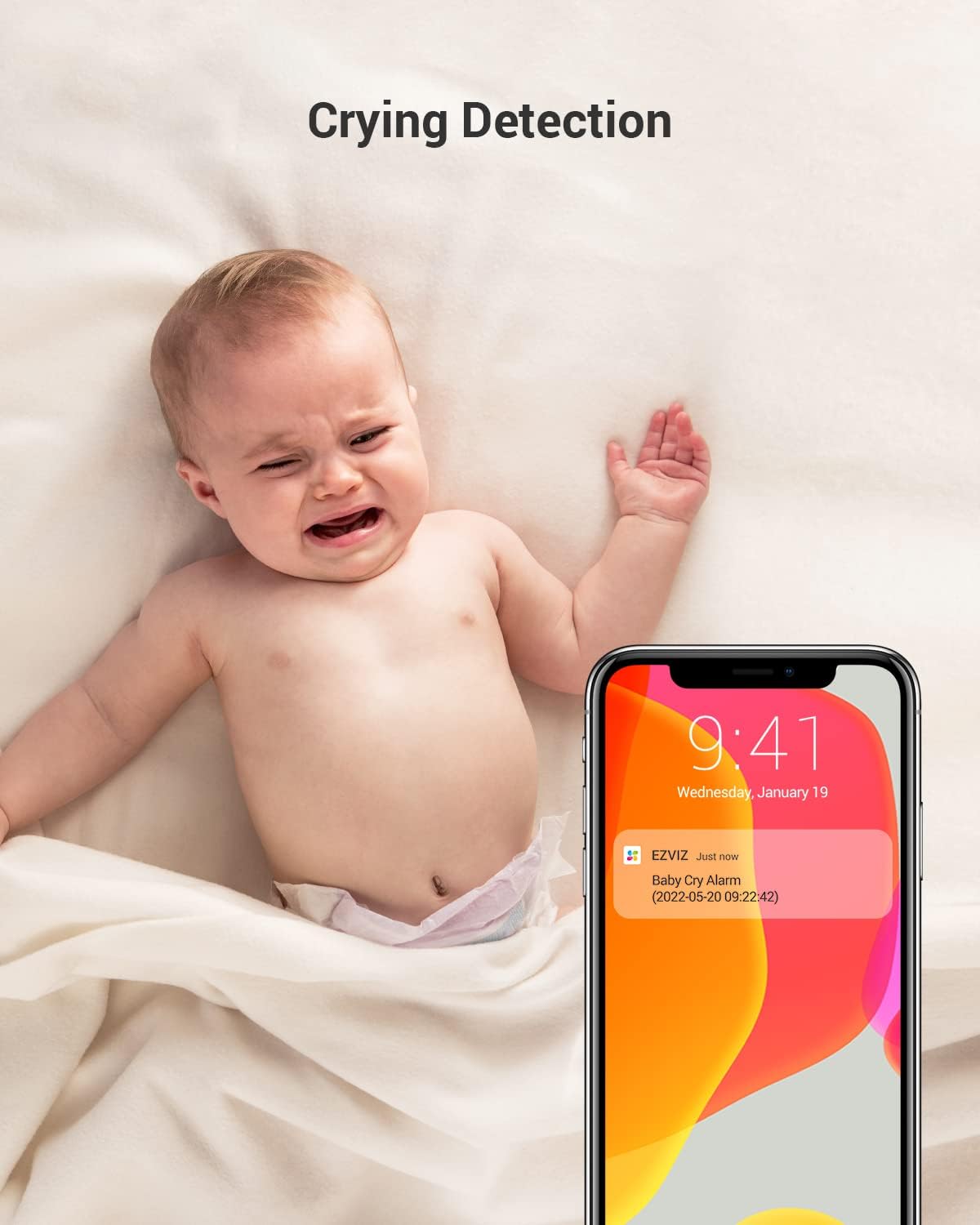 EZVIZ BM1 Battery Powered Baby Monitor