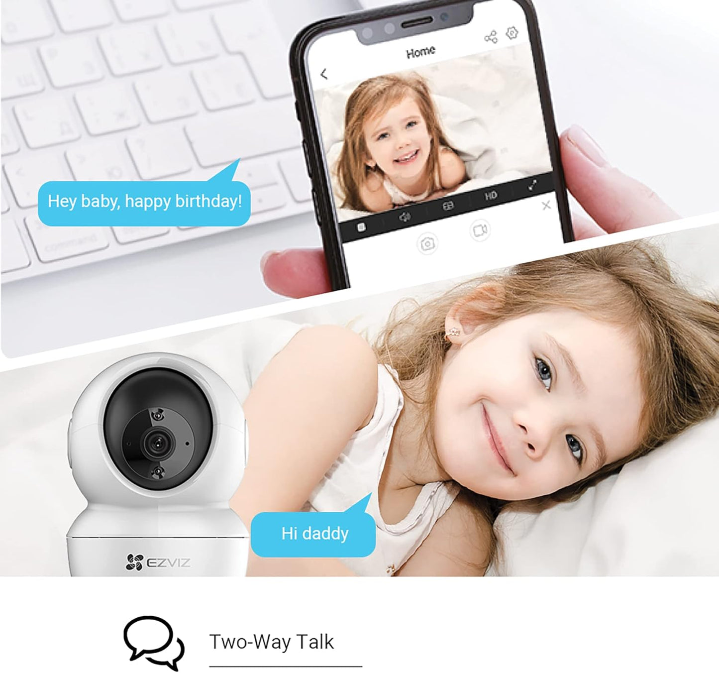EZVIZ C6N 2K Indoor Security Camera