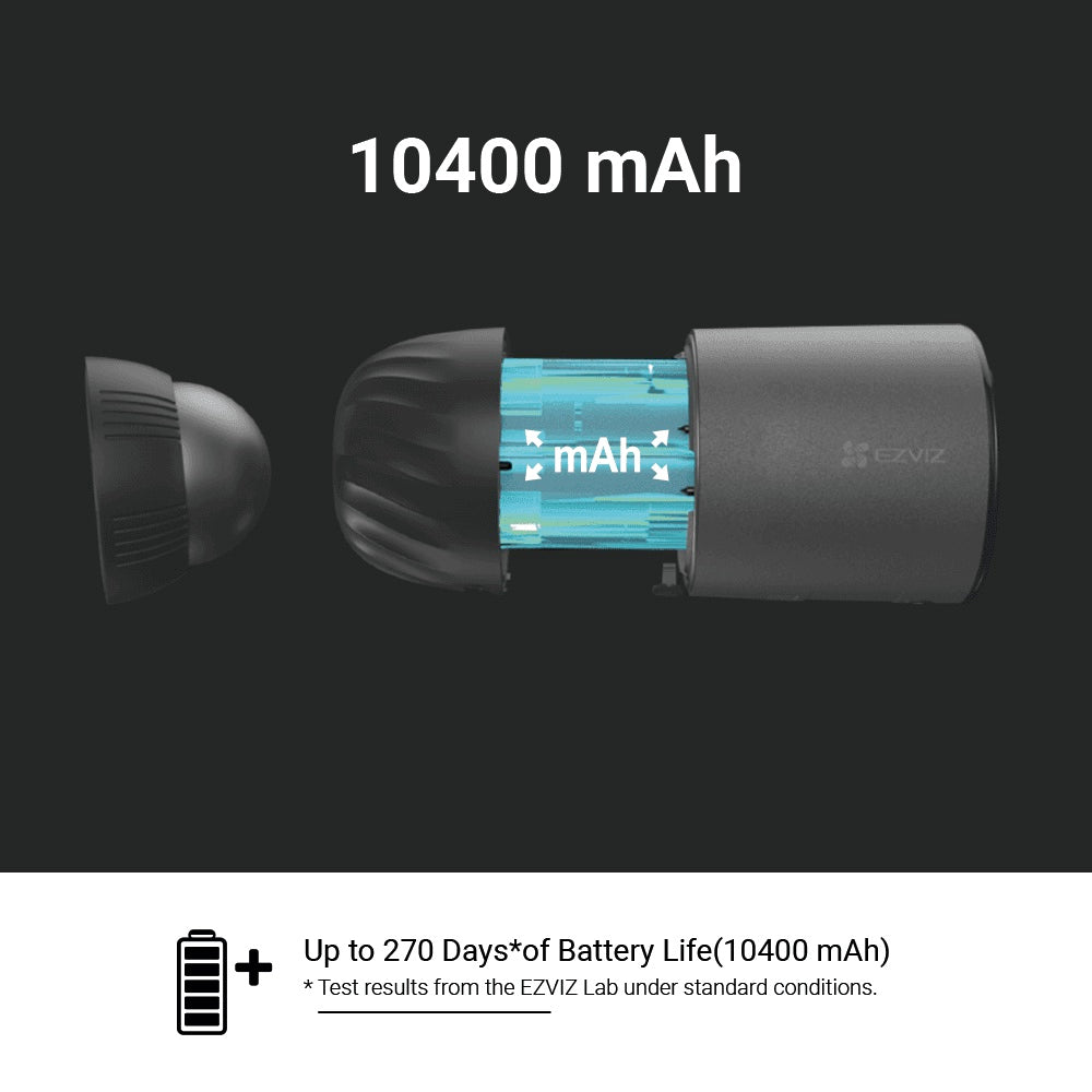 EZVIZ BC1C 2K Plus Outside Battery-Powered Camera