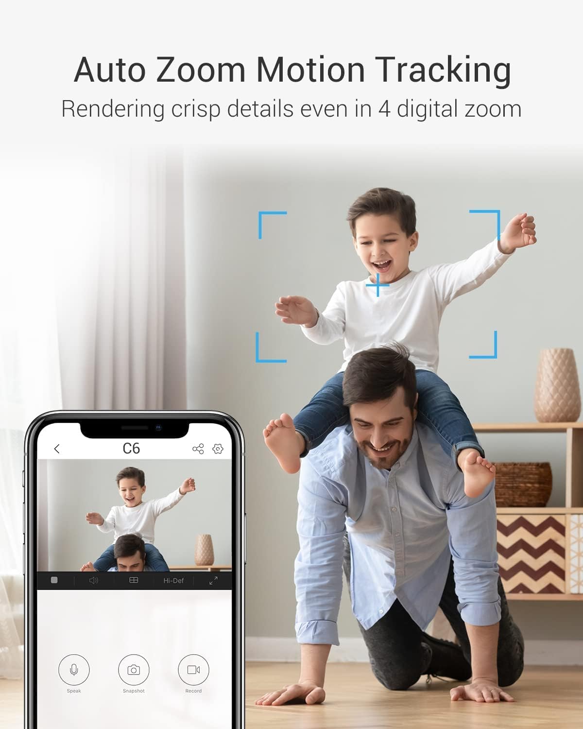 EZVIZ C6 2K Smart Indoor Home Camera