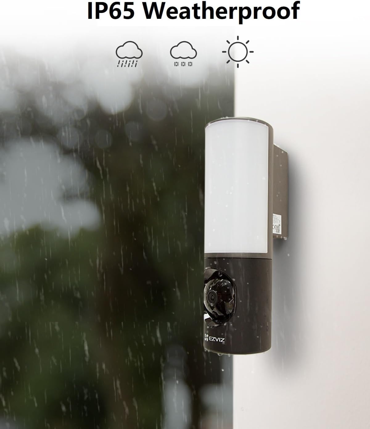 EZVIZ LC3 Smart Security Wall Light Camera
