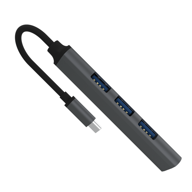 Veho TA-4 USB-C 4 port USB-A Mini hub