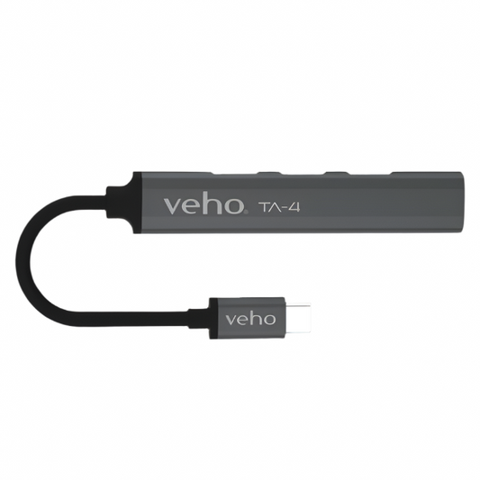 Veho TA-4 USB-C 4 port USB-A Mini hub