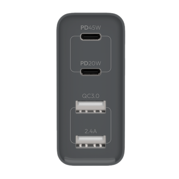 Veho TA-45 Multi region universal 45w USB charger plug adapter