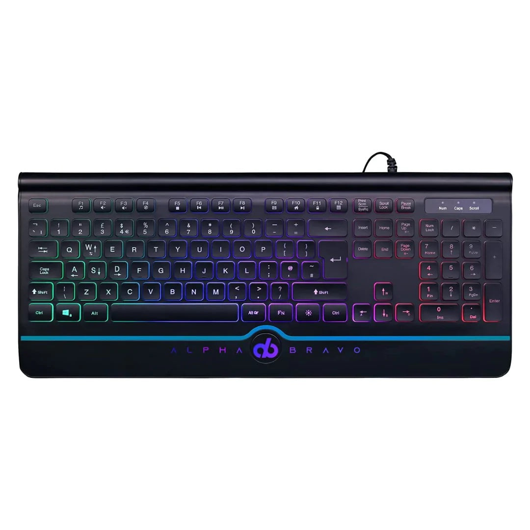 Veho Alpha Bravo GK1 USB Wired Gaming Keyboard - UK