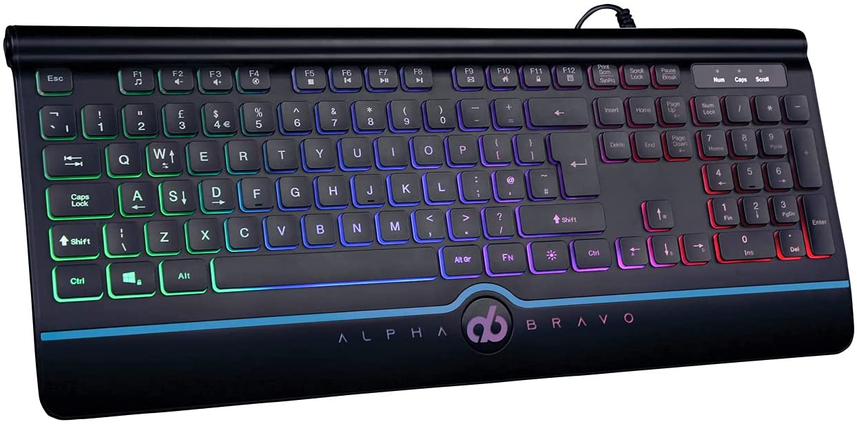 Veho Alpha Bravo GK1 USB Wired Gaming Keyboard - UK