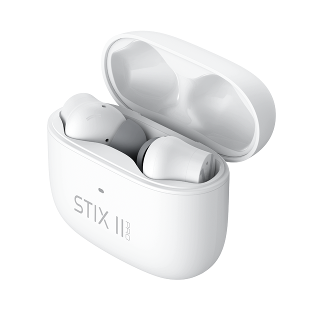 Veho Stix II Pro ANC True wireless earphones - Carbon Black - Active Noise Cancelling and ENC