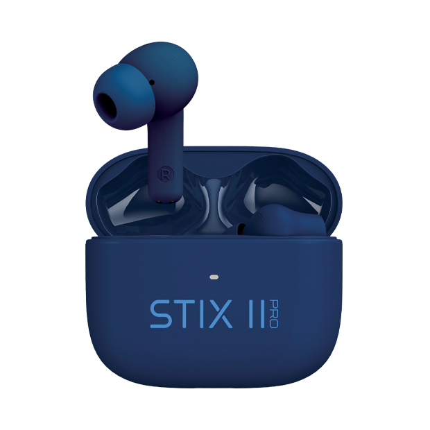 Veho Stix II Pro ANC True wireless earphones - Carbon Black - Active Noise Cancelling and ENC