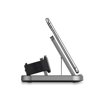 Veho DS-7 Qi wireless charging station with LED night light