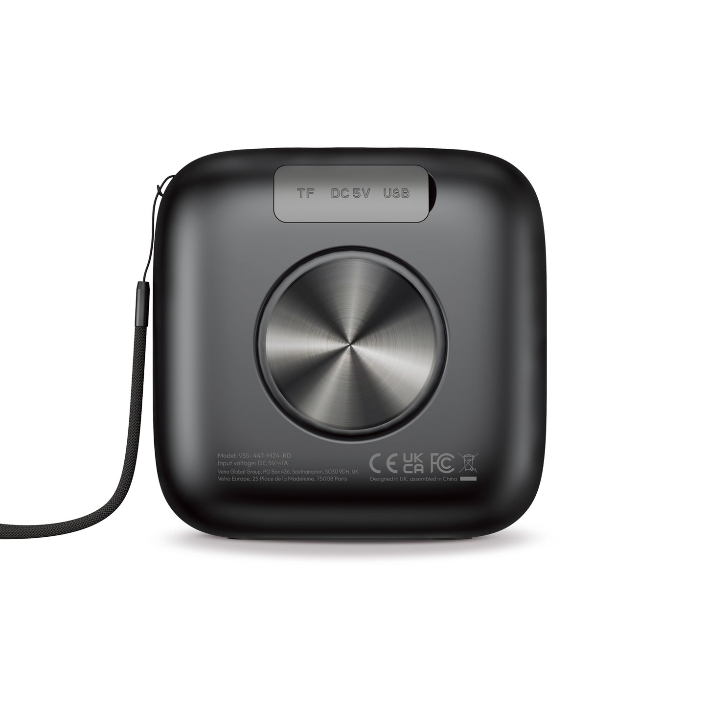 Veho MZ4 Bluetooth wireless speaker with built-in mic and TWS