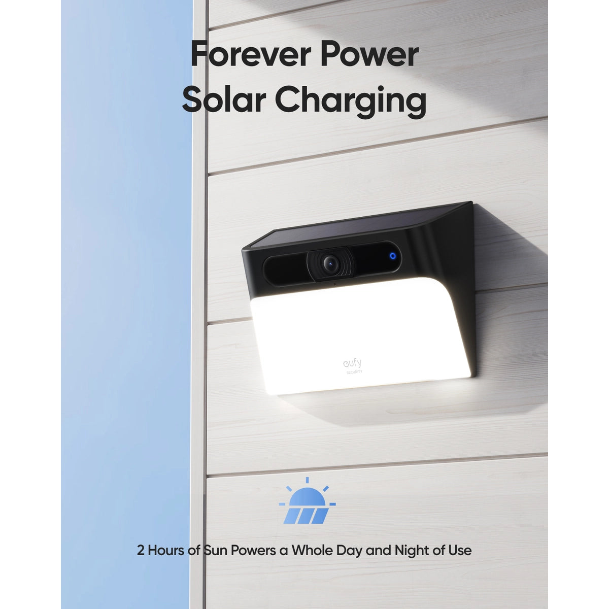 Eufy Solar Wall Light Cam S120