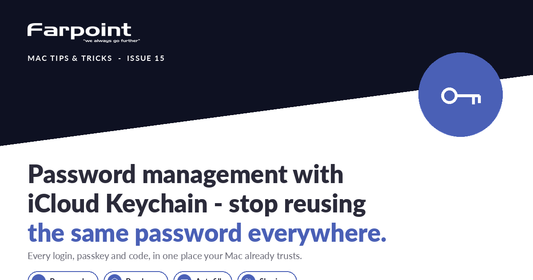 Mac Tips & Tricks: Password management with iCloud Keychain