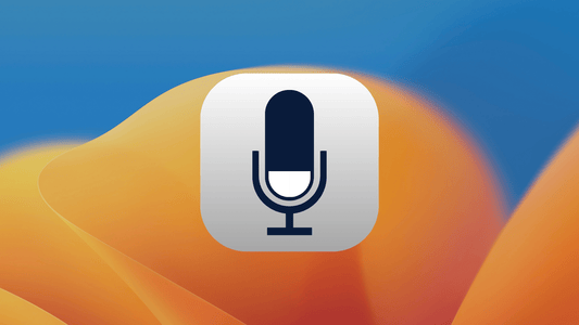 Voice and dictation - talk to your Mac and let it do the typing