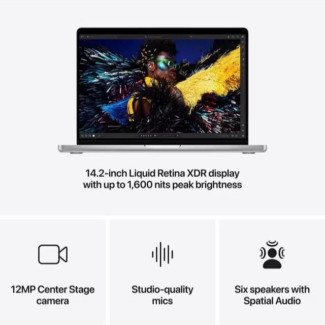 Apple 14" MacBook Pro (M4 Pro Chip) with 12-core CPU and 16-core GPU