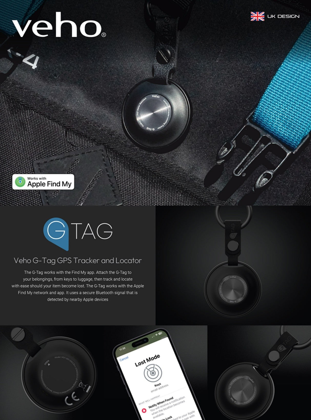 Veho G-Tag GPS tracker